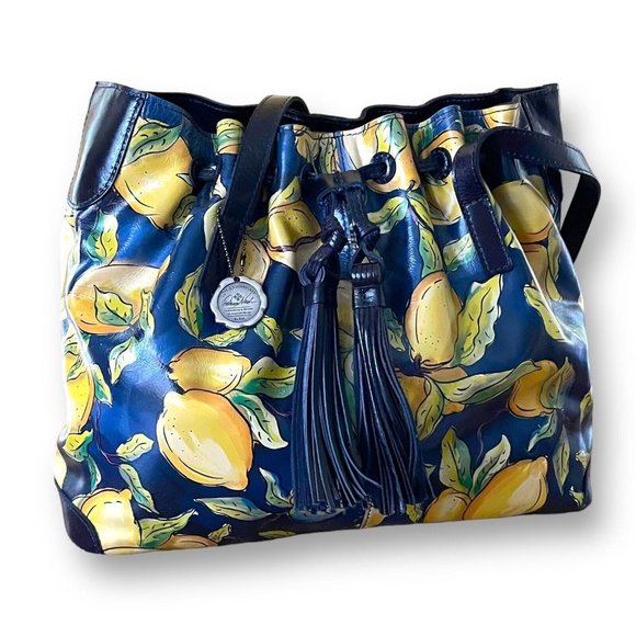Patricia Nash Bags Patricia Nash Positano Limon Witney Tote Blue